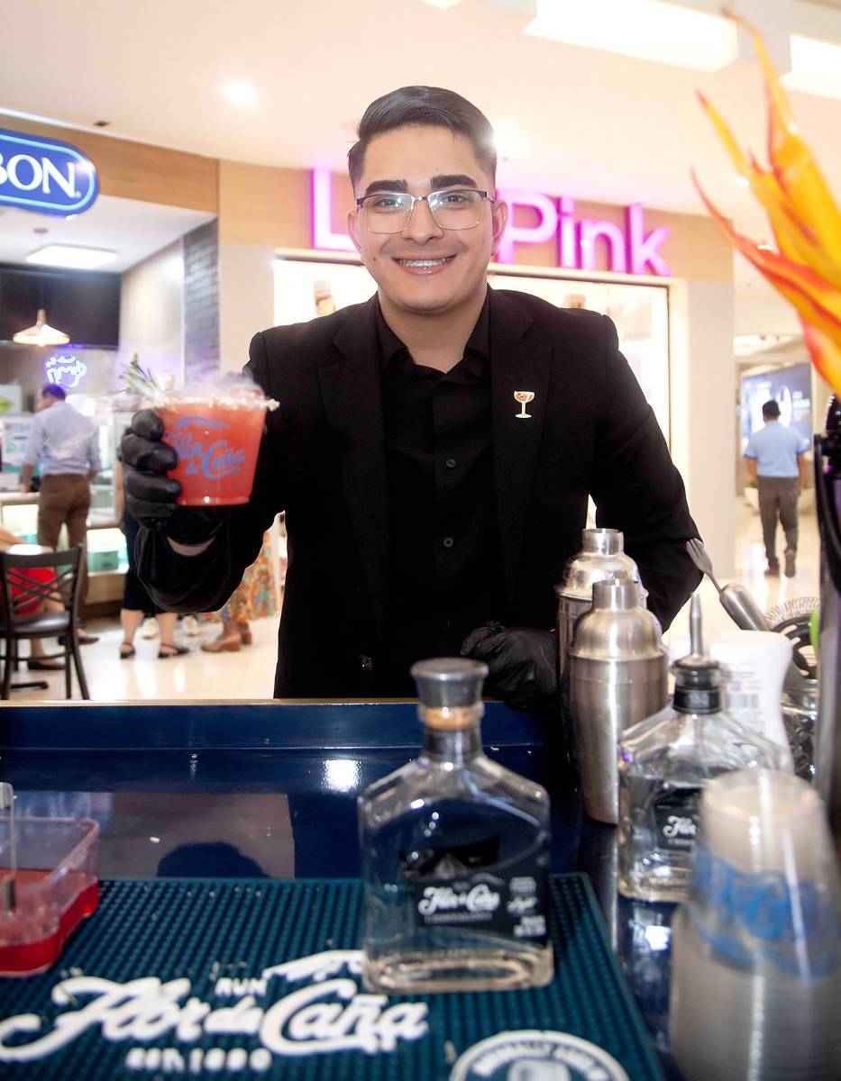 Mini bar de Flor de Caña.