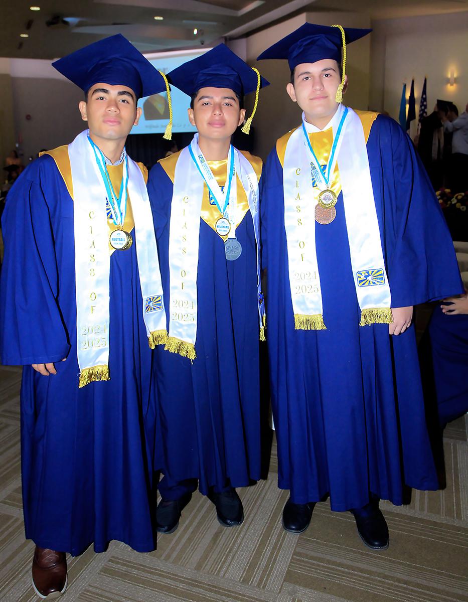 Fernando Aguilar, Miguel Ortega y Ricardo Mena.