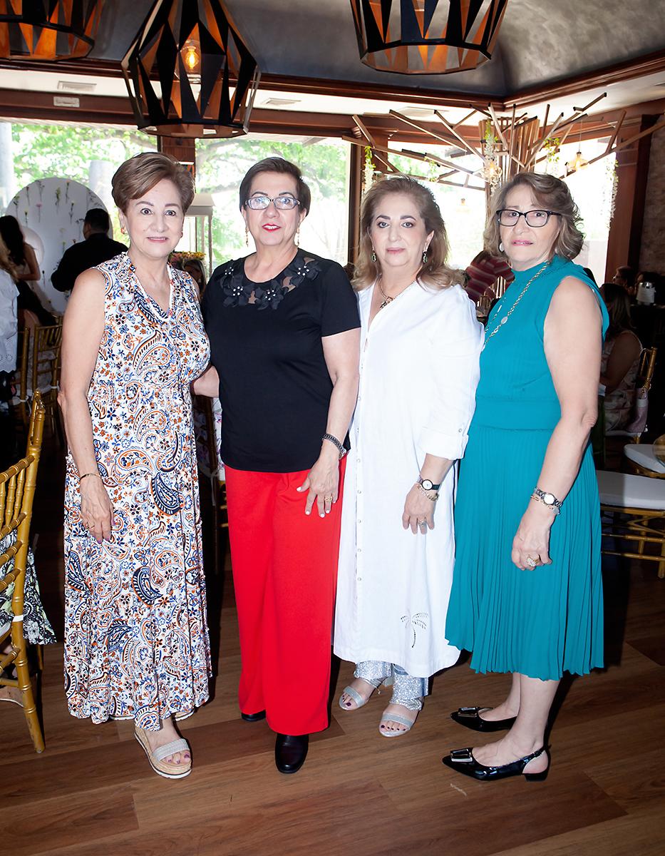 Liset Nasar, Rita Simón, Yolanda Geanine y Rabab Handal.