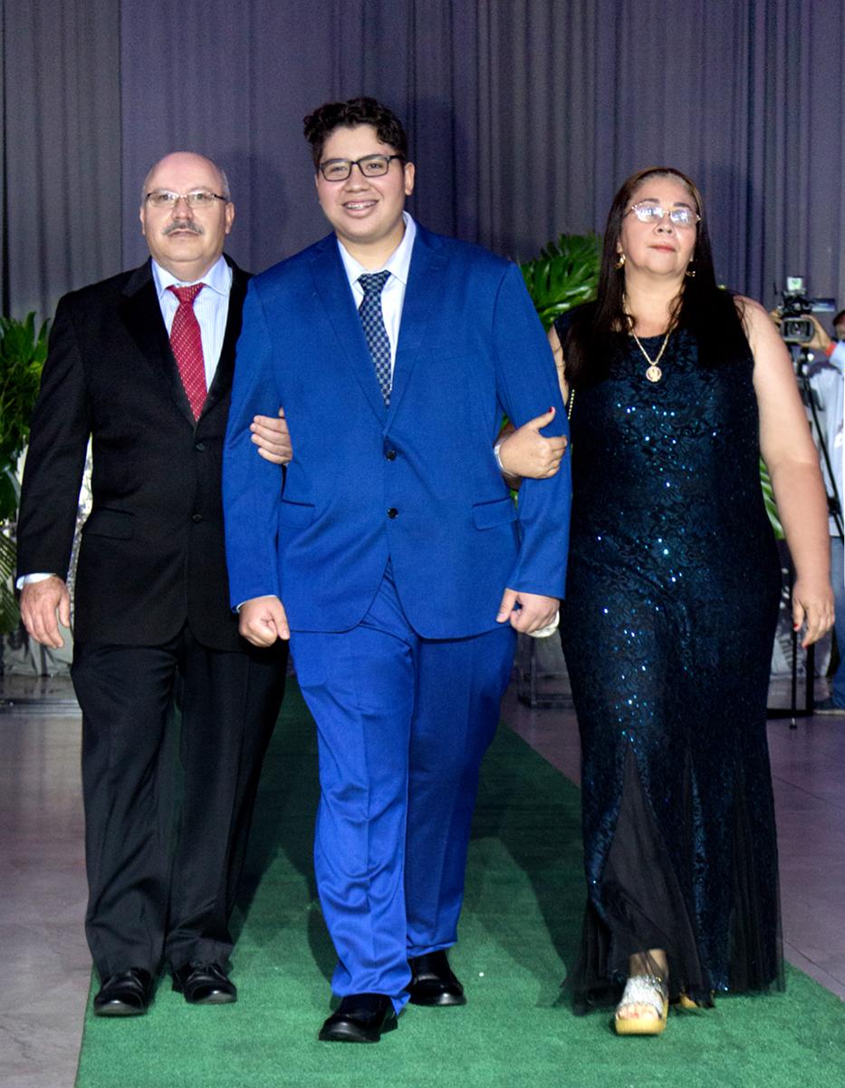 Wilberg, Néstor Alfonso y María Moncada.