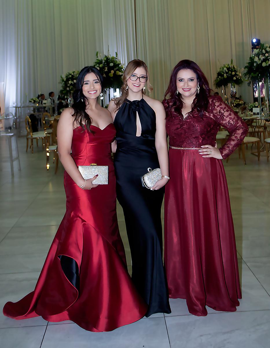 María Fernanda García, Valeria García y Alejandra Torres.