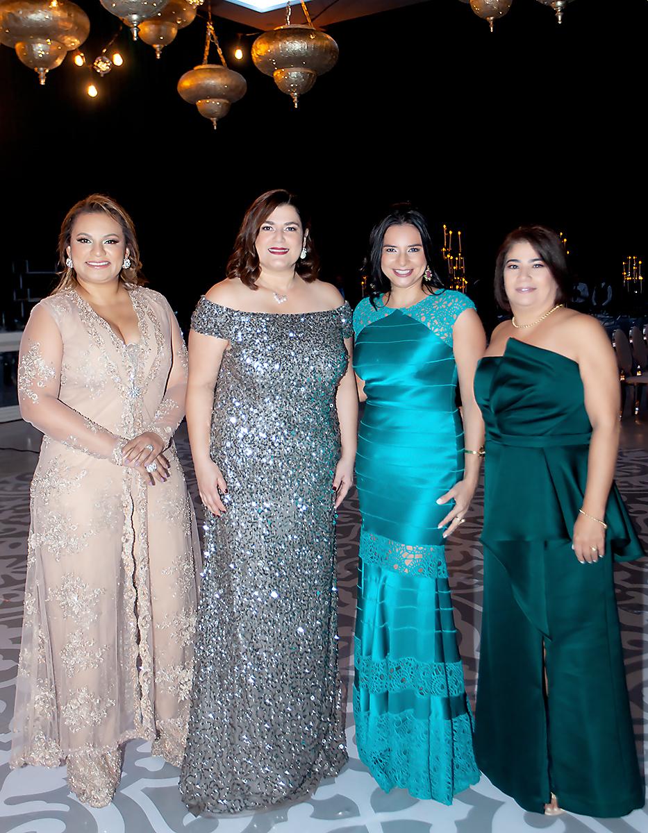 Carmen Rodezno, Violeta Rivera, Jessica Molinari y Claudia Oviedo.