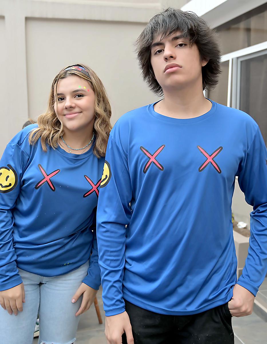  Valeria Gonzáles y Adrián Chávez.