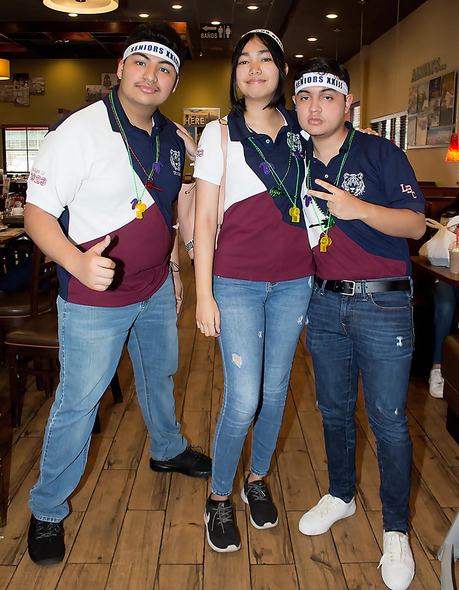Henry Majano, Estefanie Sosa e Ilich Ramírez.