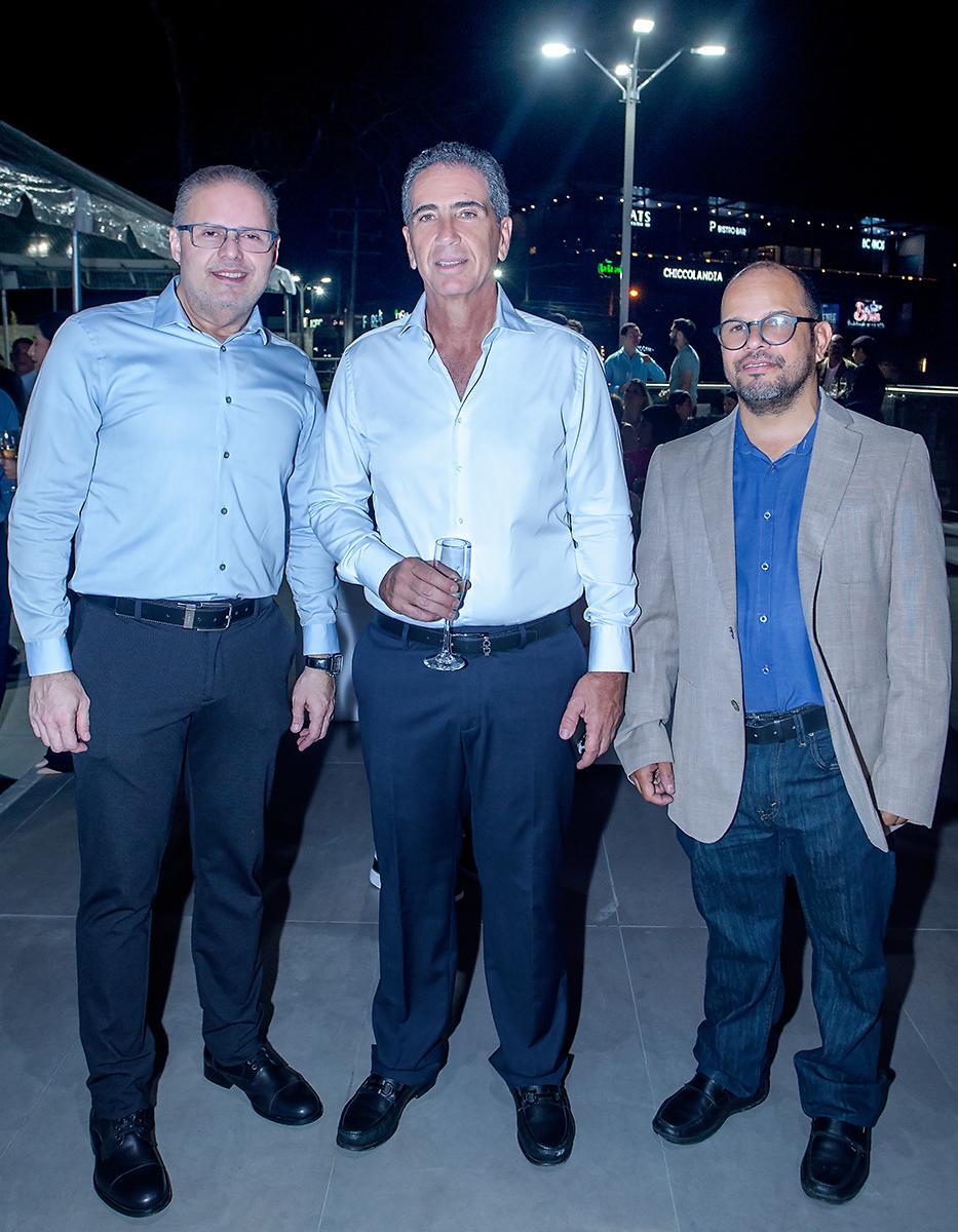 Enrique Lázaro, Andrés Hawit y Gerardo López.