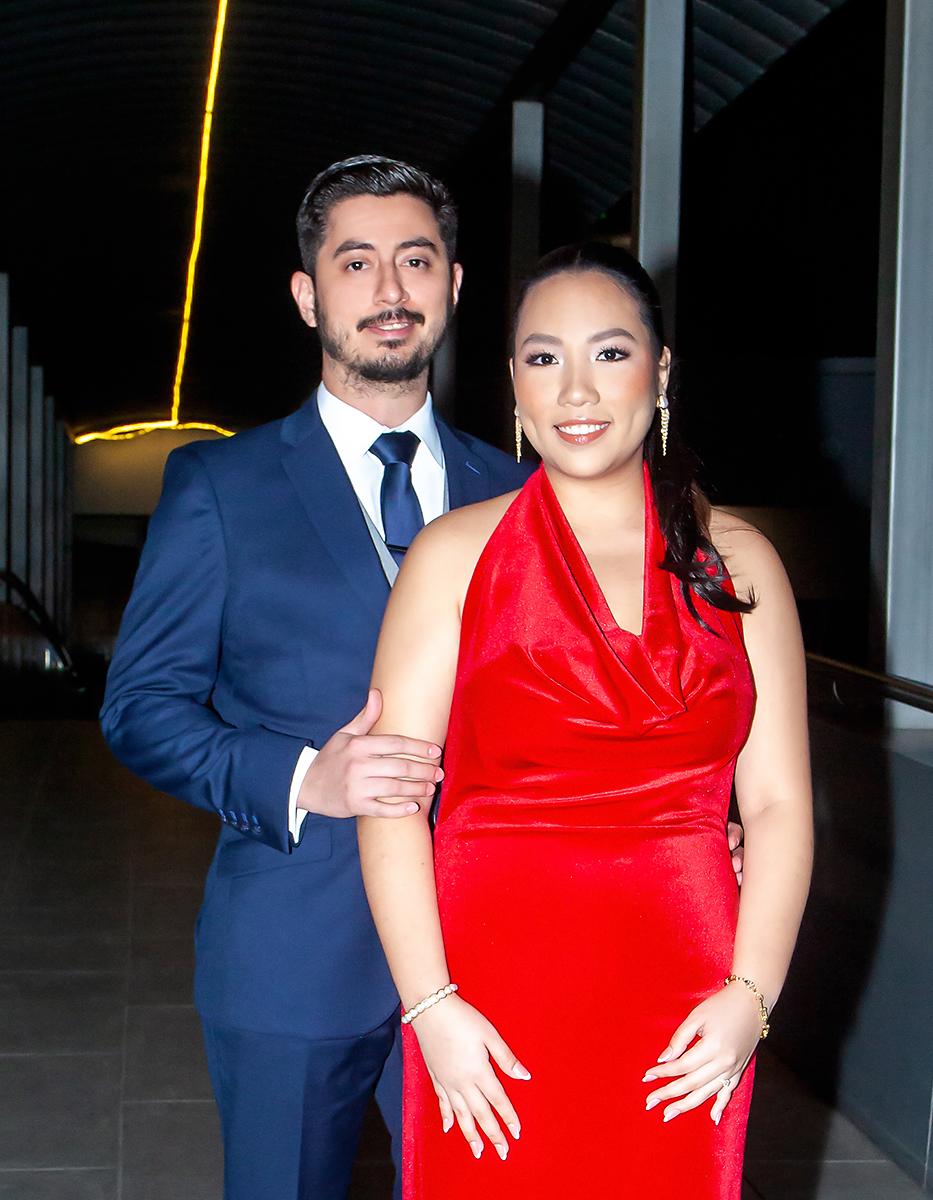 Juan Carlos Pineda y Nidia León.