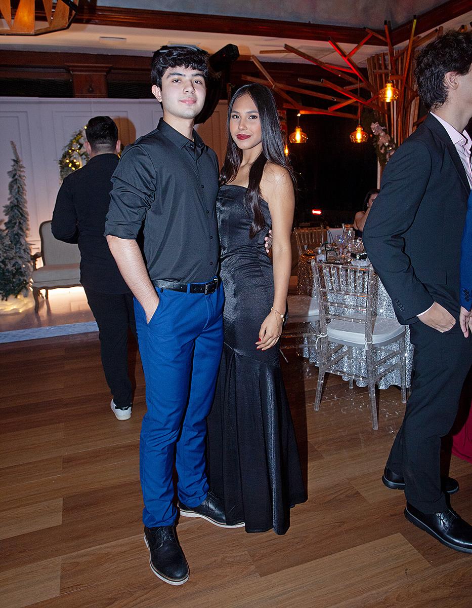 Alejandro Aldana y Andrea Rivera.