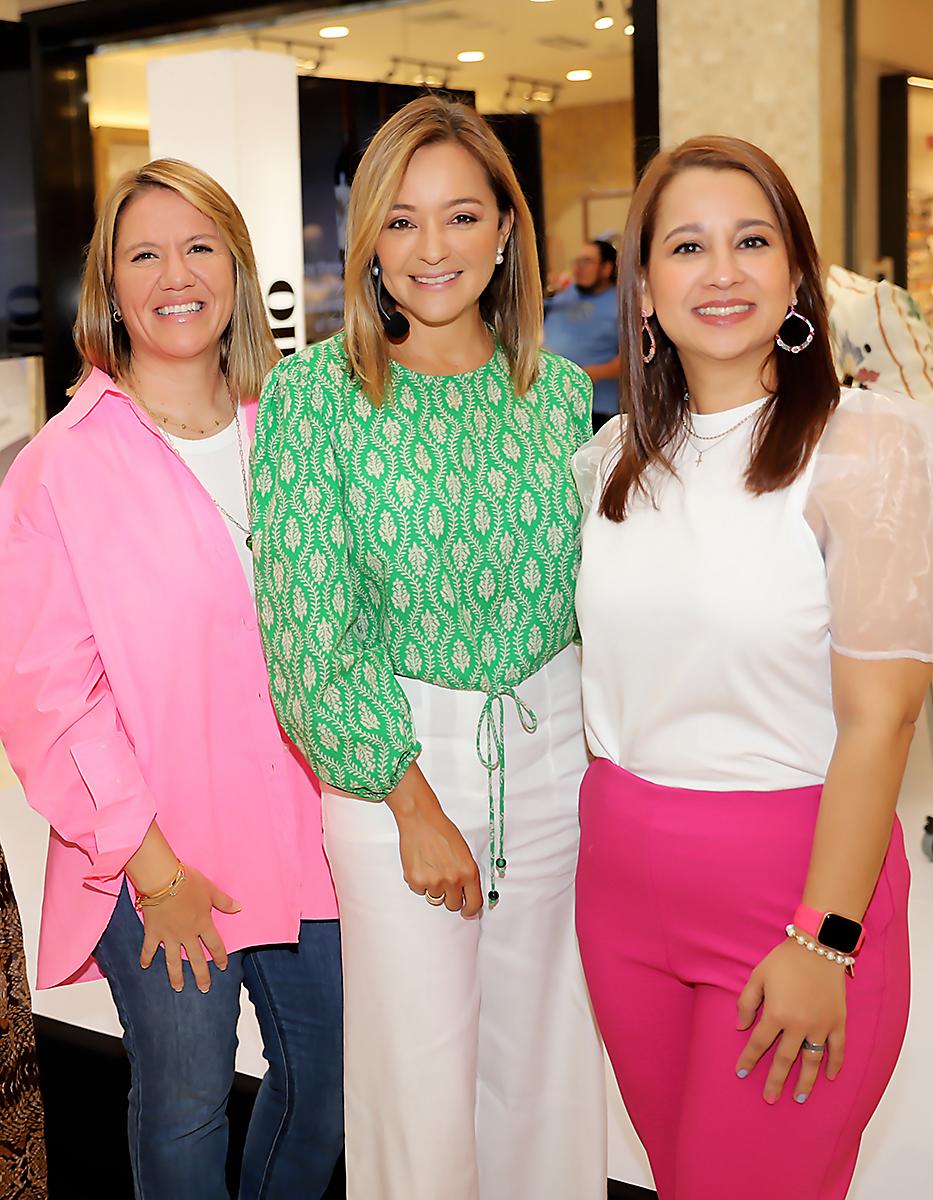 Bianka Culotta, Anamaria Dieckmann y Lila Fúnez.