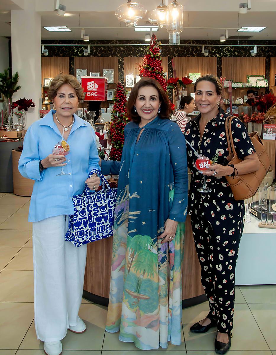 Nena Díaz, Carolina Canahuati y Elena Szydel