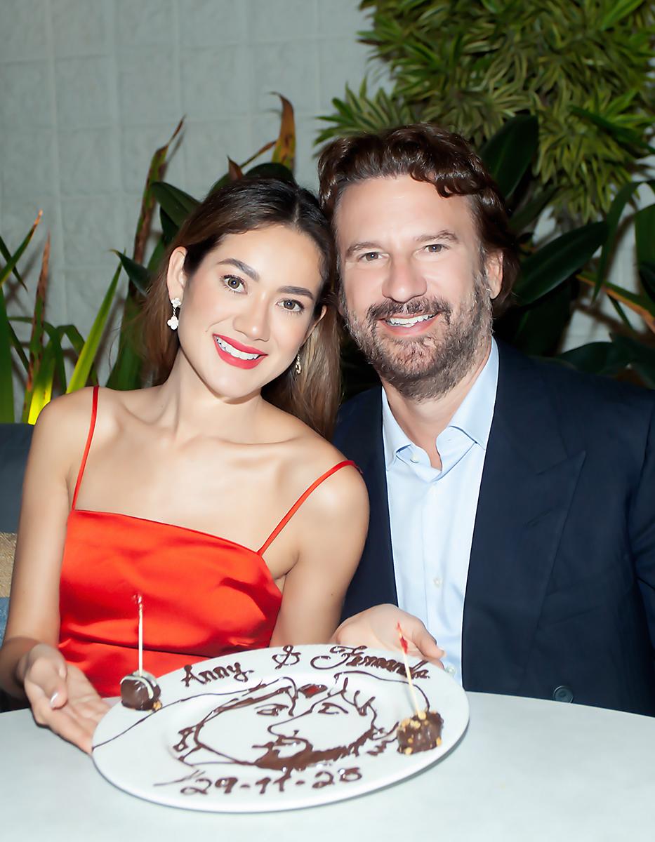 Anny Letona y Fernando Poma.