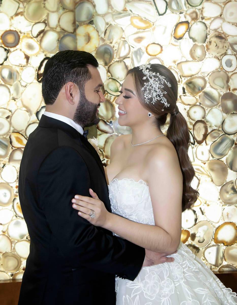 Jenny Maldonado y su amado esposo Josué Contreras.