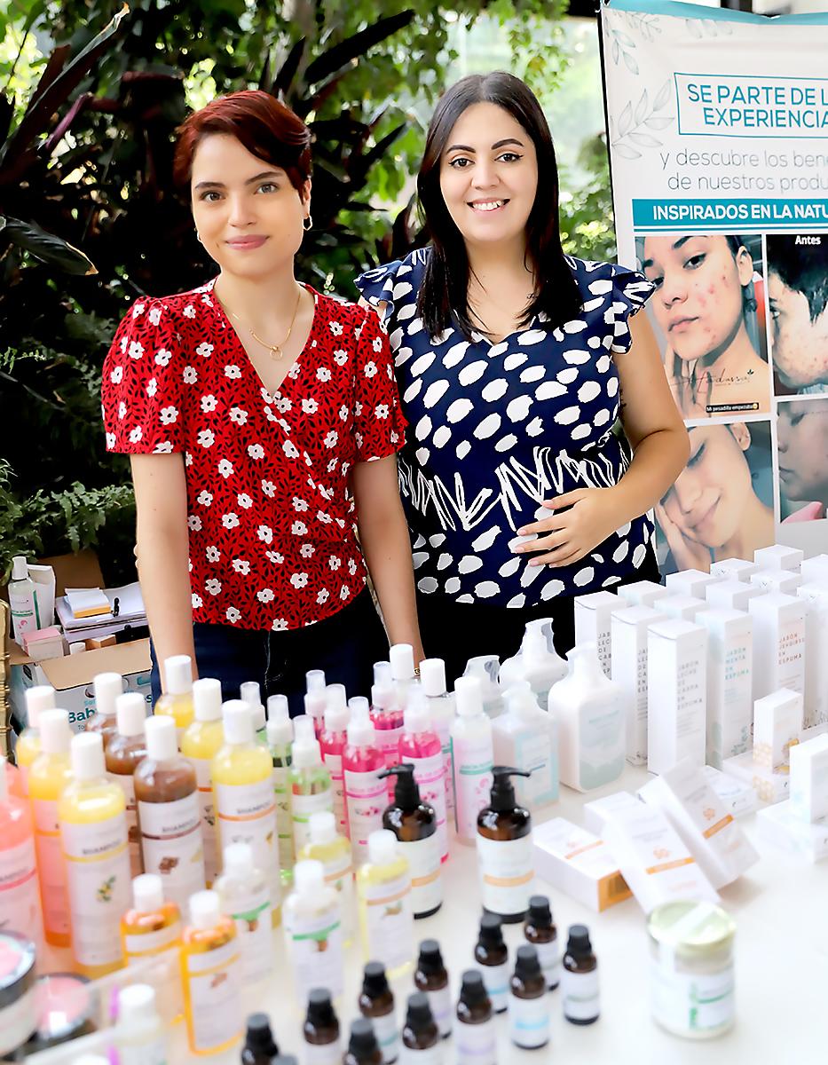 Abigail Cruz y Fanny Pacheco en el pop up de Hadassa