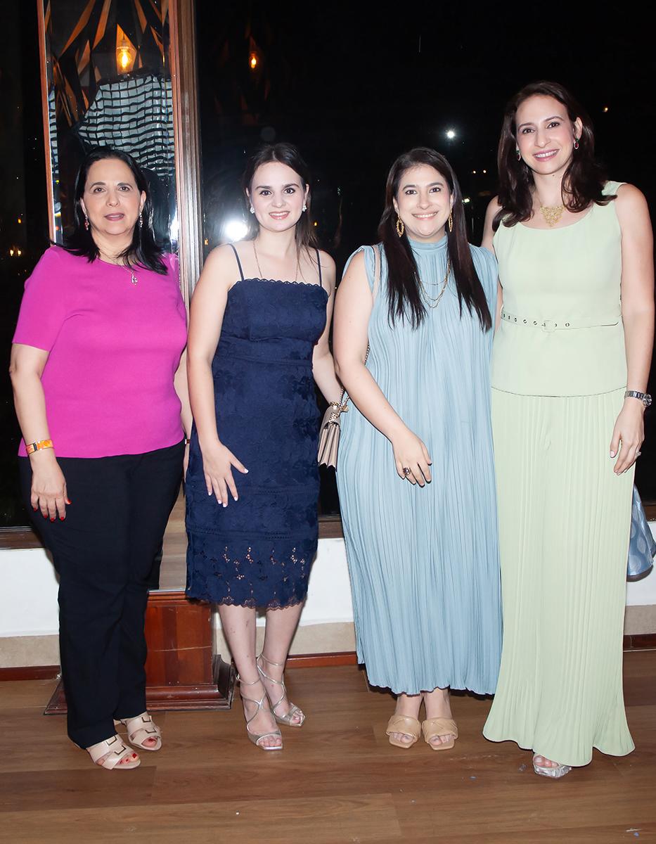 Sally Abuid, Gigi Membreño, Mireya Hawit y María Adel Fuschich.
