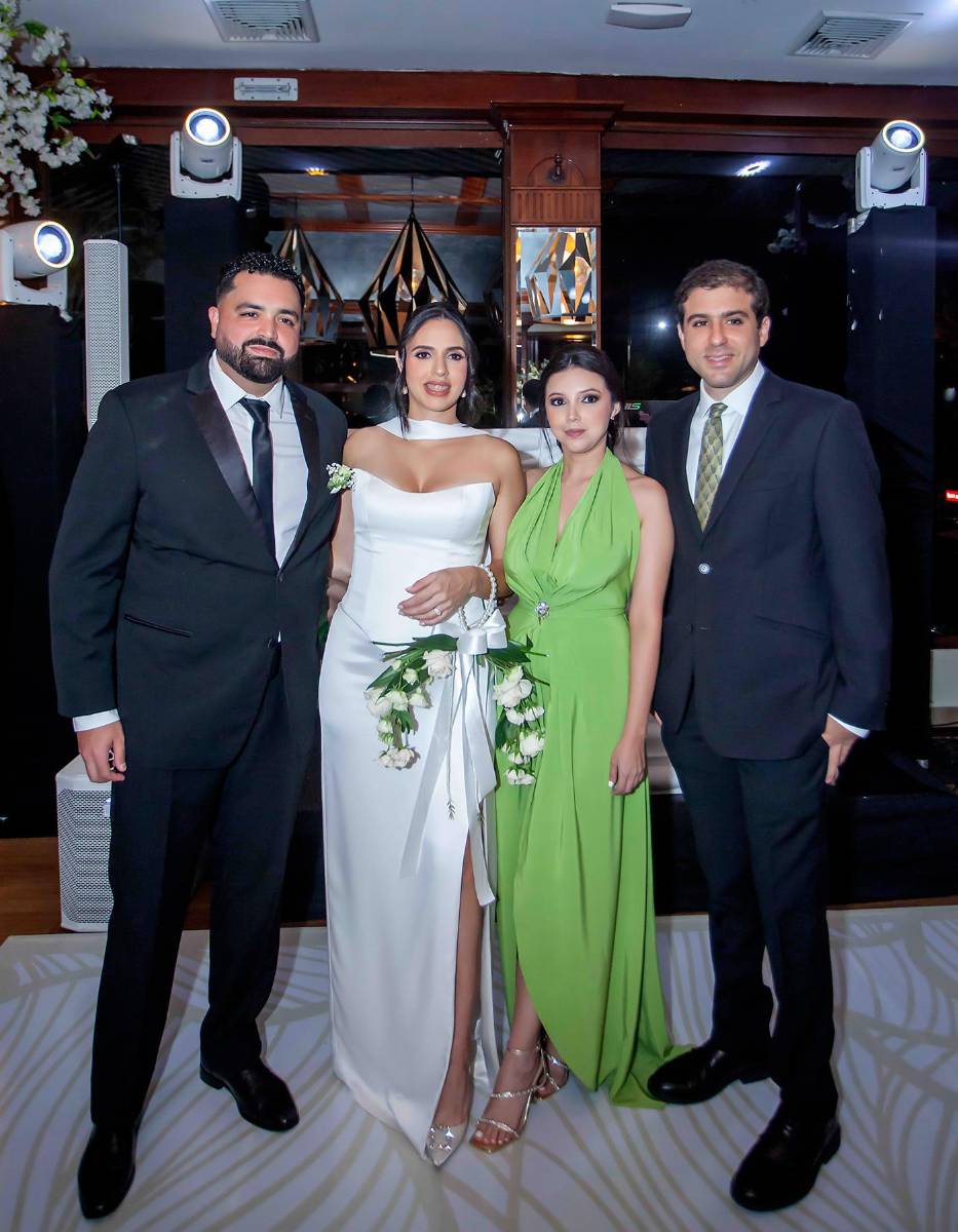 Michael Chahín, Nur Segebre, Kelly Cabrera y Leonardo Miguel Mahchi.