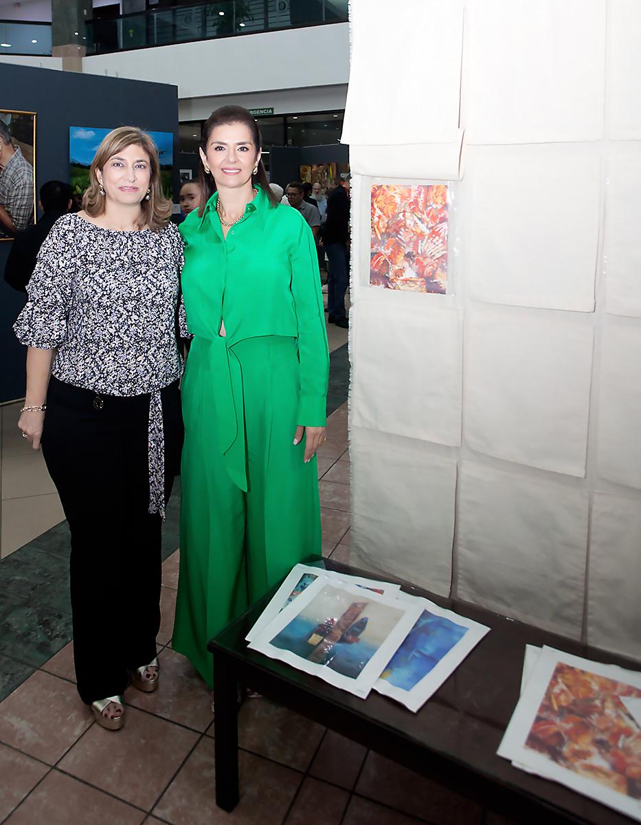 Yadira Anonie y Suyapa Monterroso.