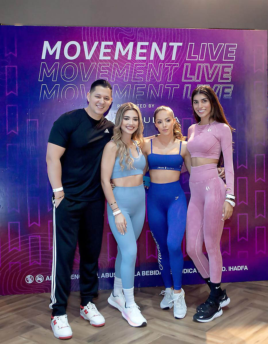 José Altamirano, Lilian Pineda, Silvia Araujo y Rosemarie Arauz.