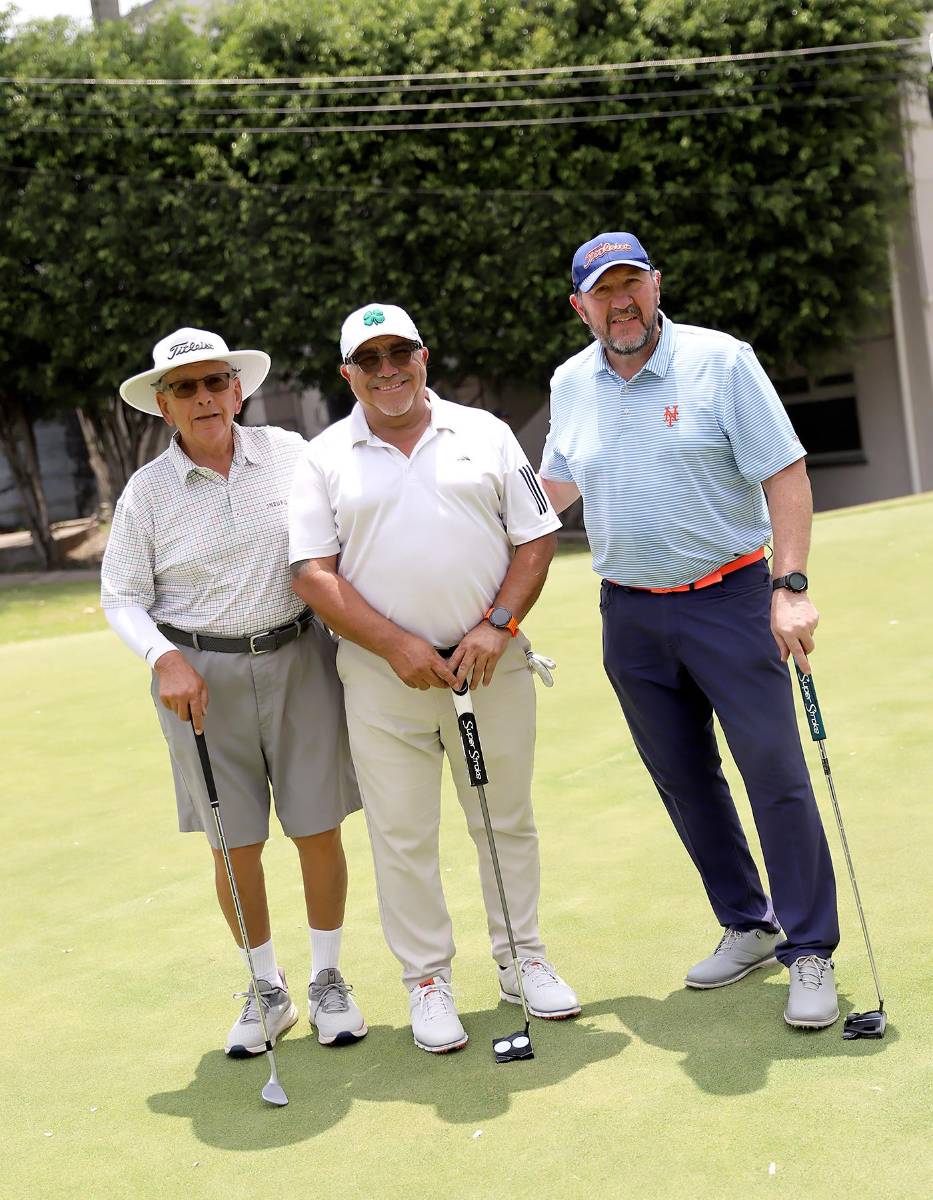 Iván Monroy, Germán Rodríguez y Ramón Genne.