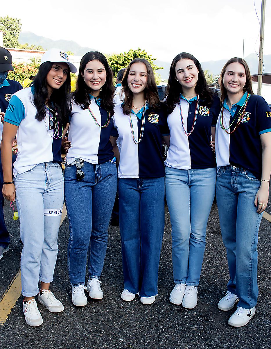 Alejandra Ramírez, Ana Lucía Morales, Carmela Canahuati, Olga Facusse y Elena Handal.