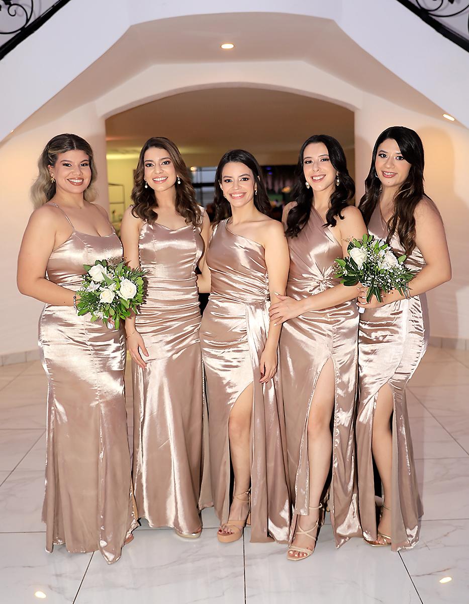 Así fue la boda de Michelle Clamer y Rolando Montero