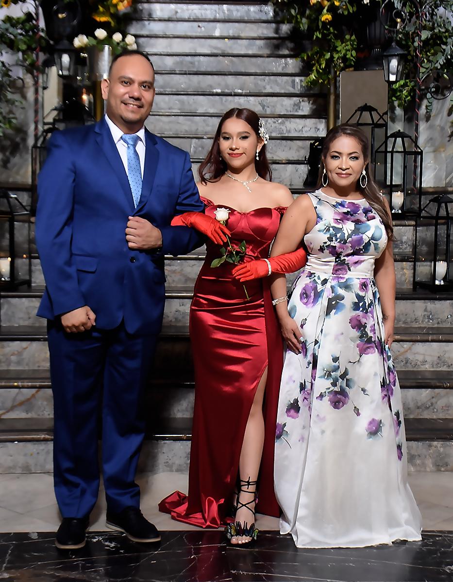 Wilmer Fúnez, Wendy Lucía Fúnez y Wendy Zelaya