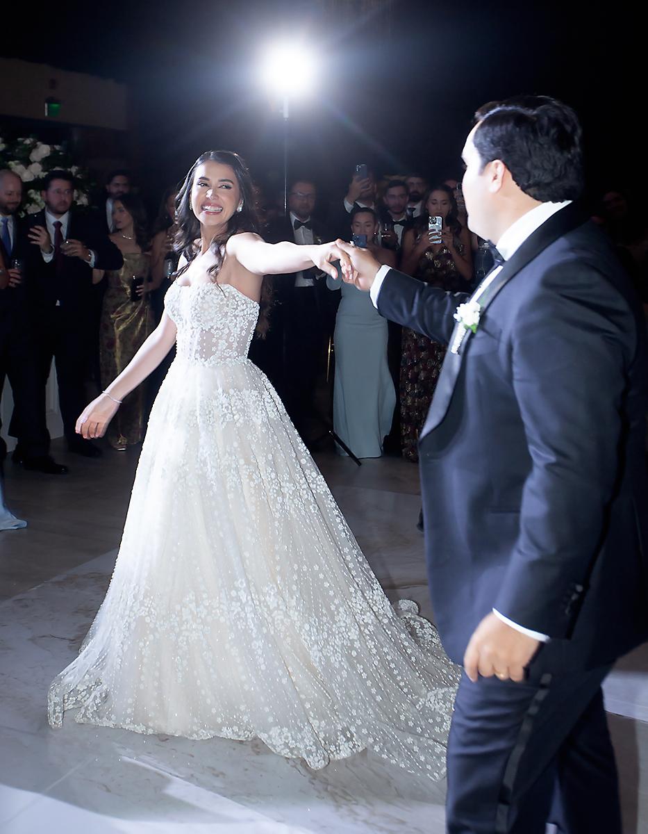 Así fue la boda de Christopher Fuschich y Giovana Handal