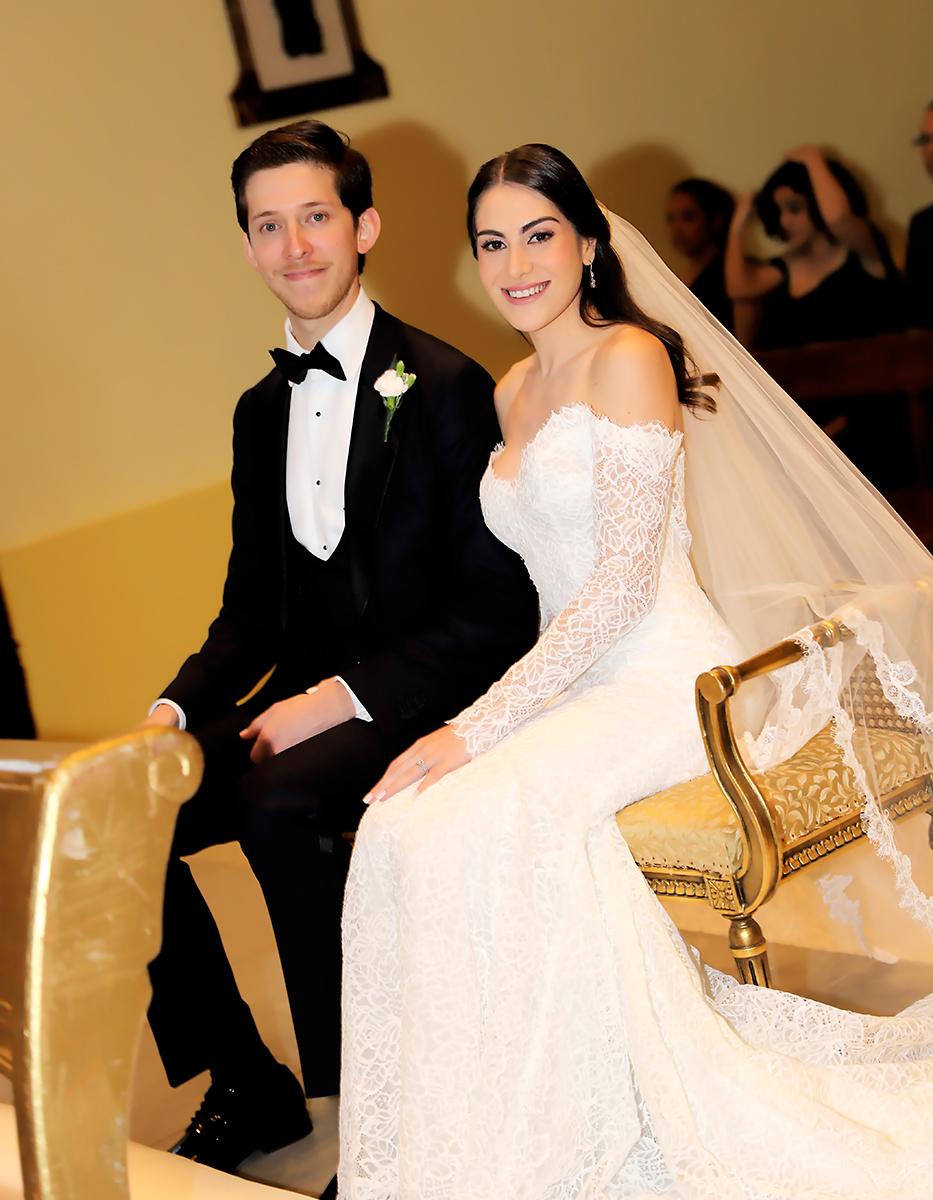 Boda de Samira Kafati y Paolo Burgos