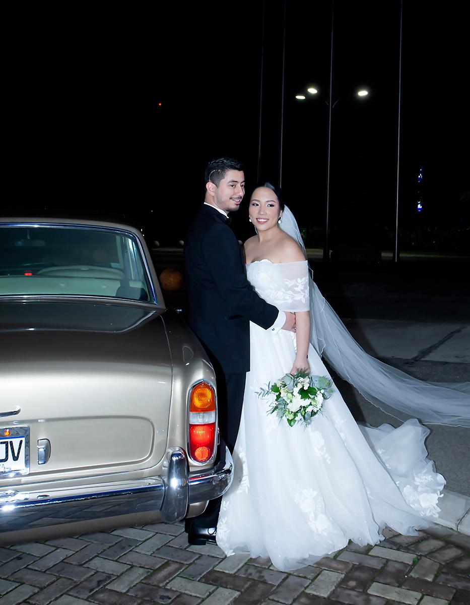 Juan Carlos Pineda y Nidia Isabel León.