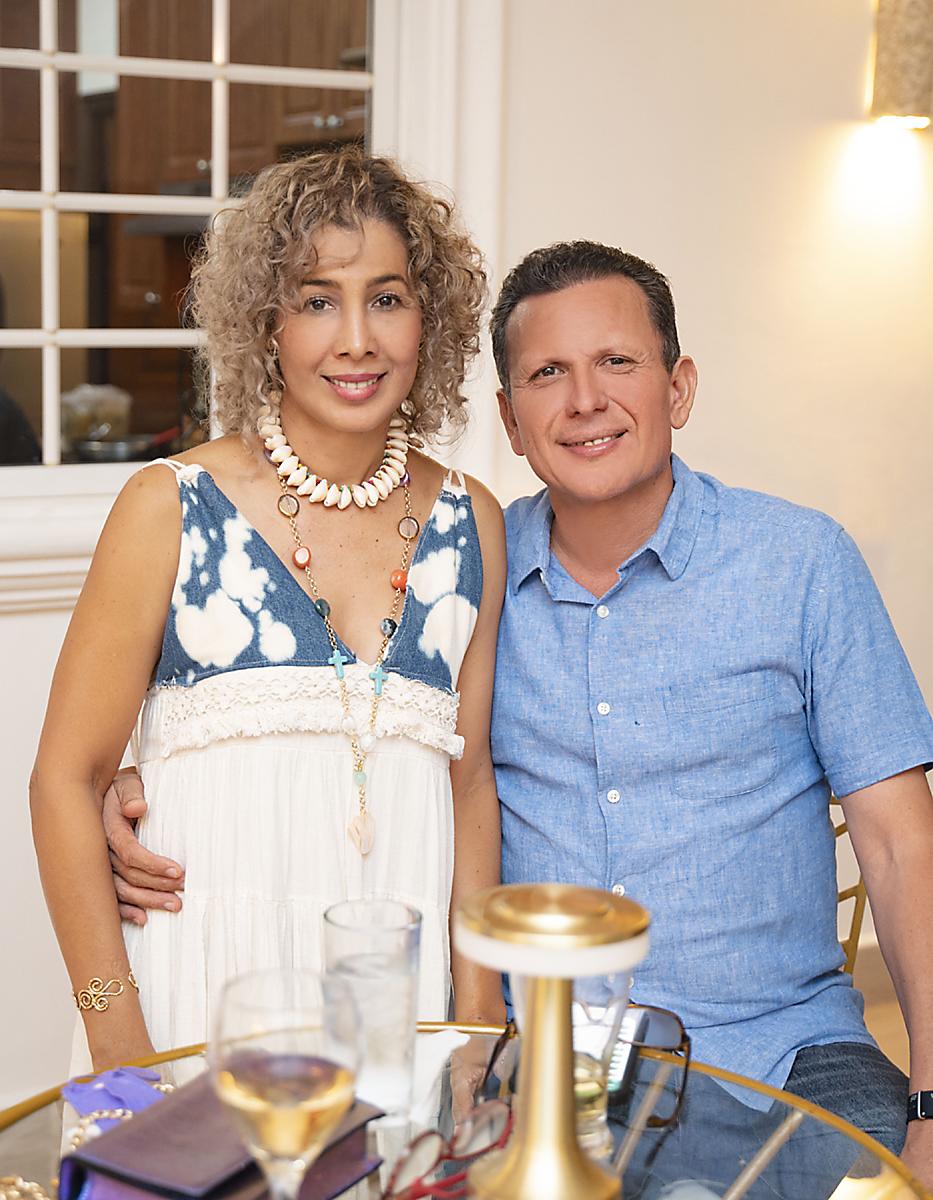 Alejandro y Gabriela Ferraro.
