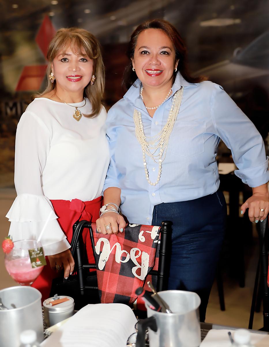 Mirian Espinal y Lili Villatoro