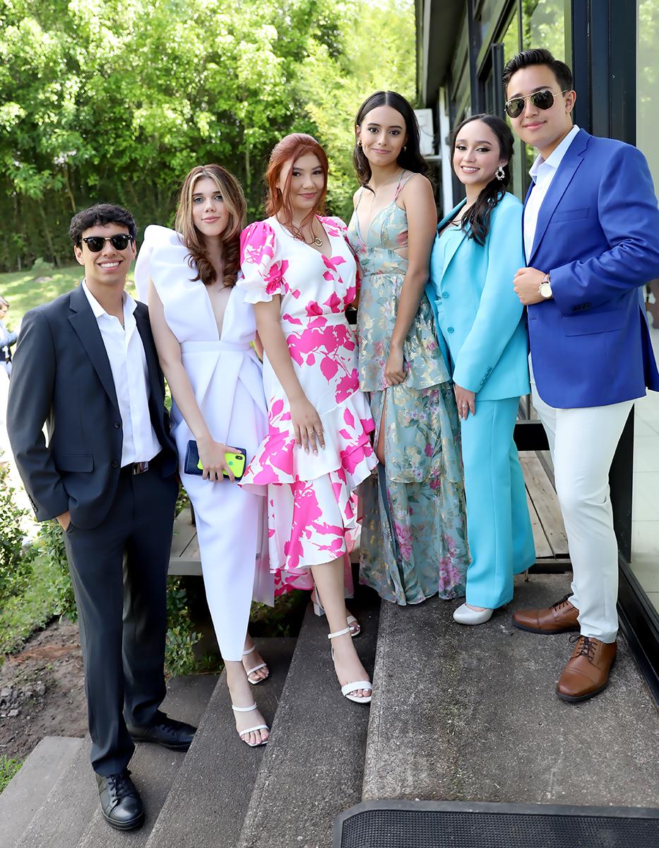Gustavo Napky, Ana Lucía Cruz, Gloria Mejía, Ana Isabella Bueso, Adriana Lanza y Juan Chinchilla