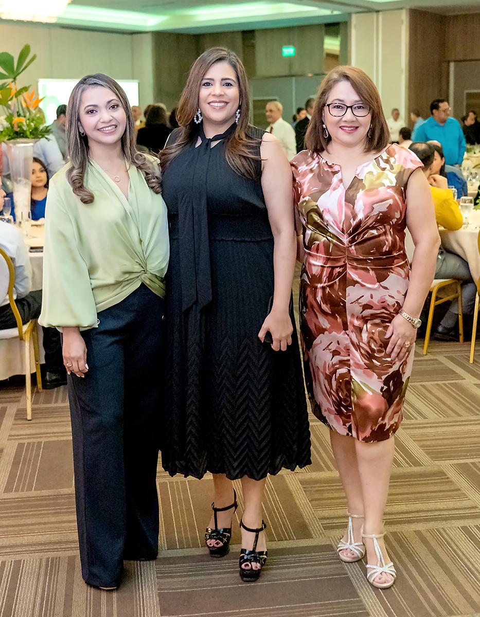 Ledys Amaya, Alejandra Moreno y Maritza Díaz.