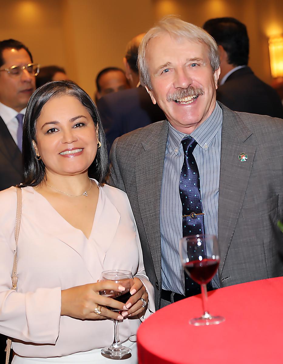 Ninfa Arías y Pedro Gómez