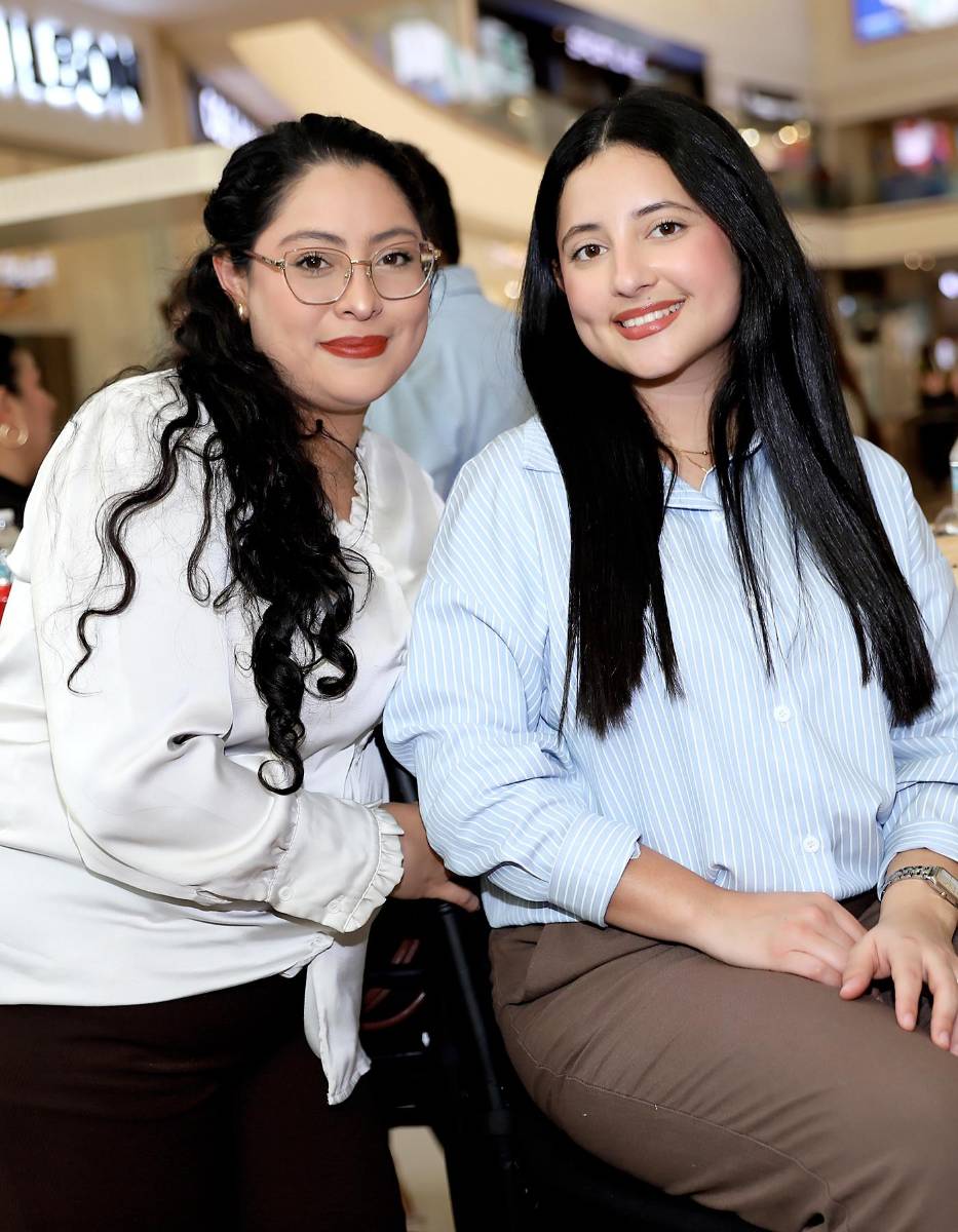 Andrea Turcios y Cesy Fúnez.