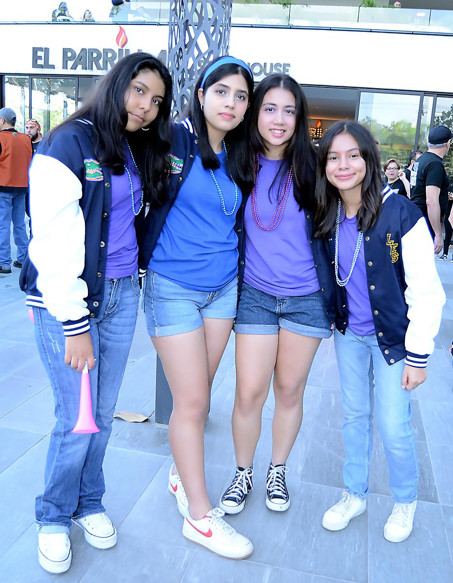 Carmen, Najwa Flores Massou, Carolina Aguilar, Ana.