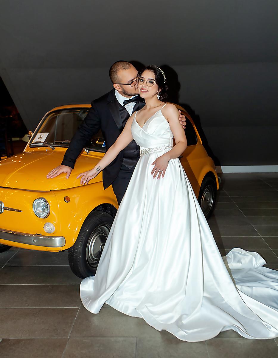 Patricia María Pavón Perdomo y su esposo Robert Scott Jones Moran.