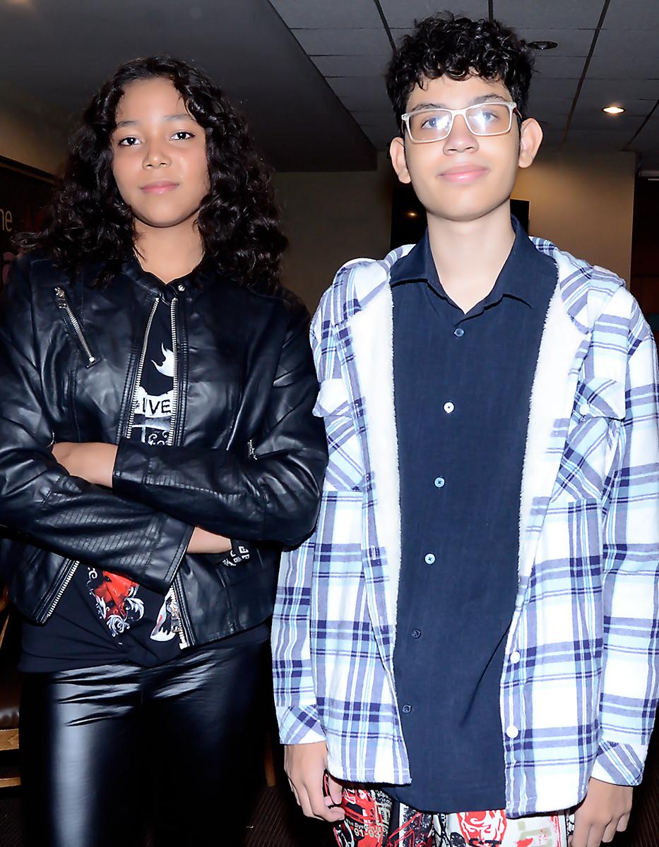 Andrea Matute y Jorge Eli García.