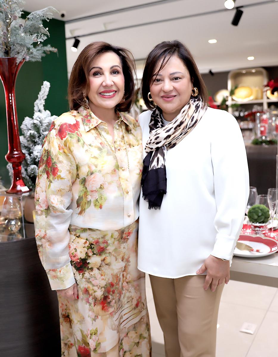 Carolina Canahuati y Gloria Carolina López