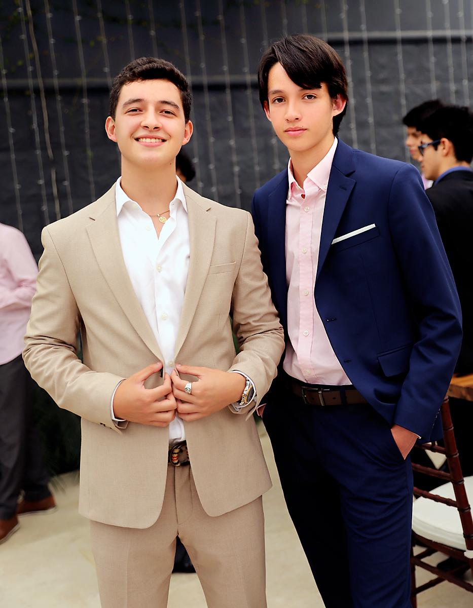 Allan Castellanos y José Gabrik Keeham