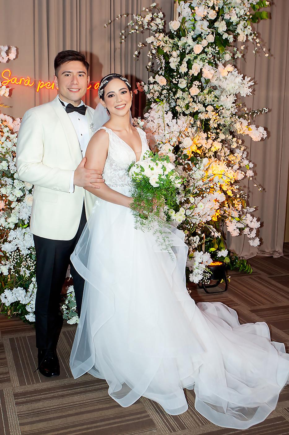 La boda de Óscar Ventura y Flora Espinoza