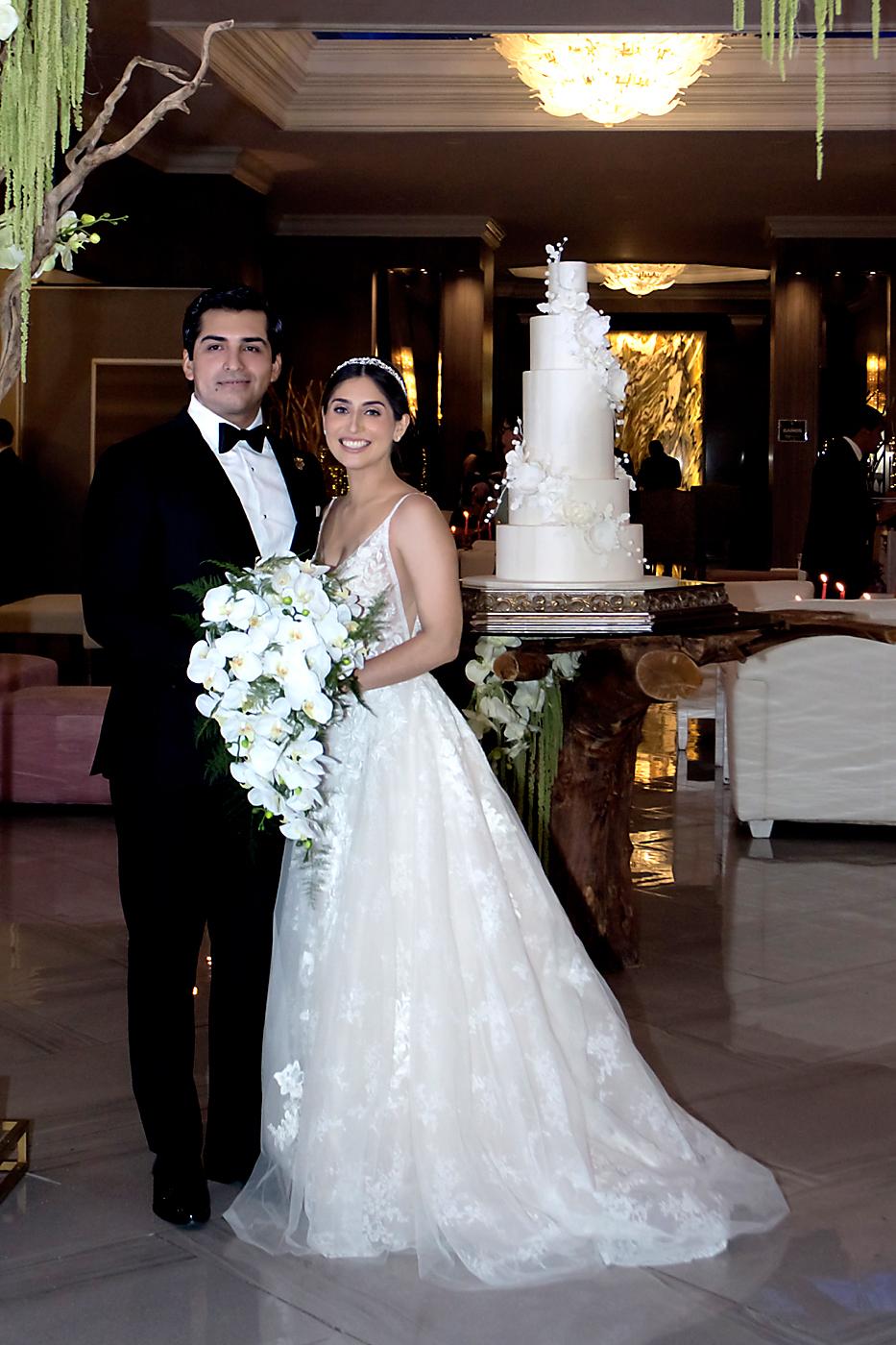 Boda eclesiástica de Diego Sikaffy y Alejandra Bográn