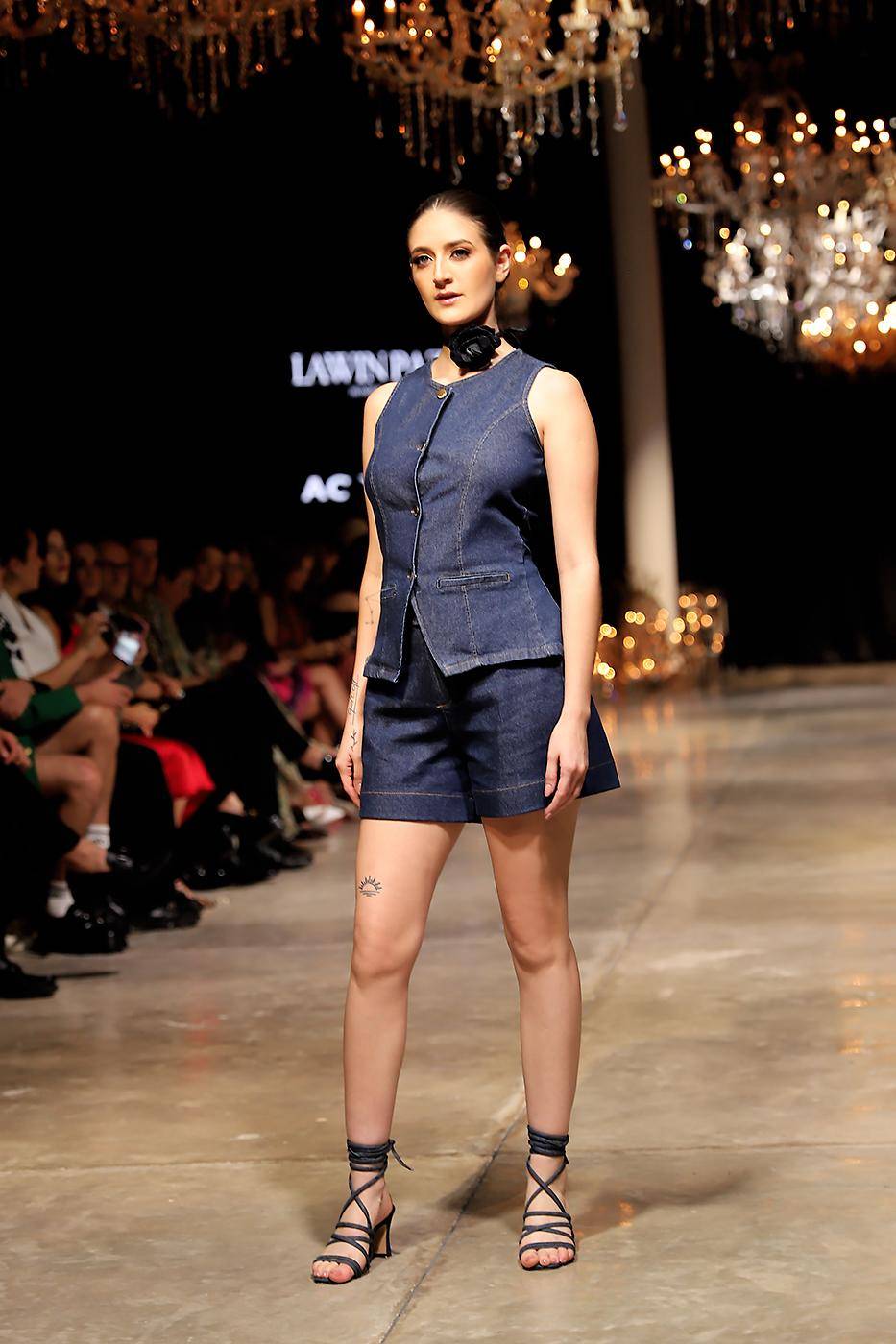 La pasarela presentada por Lawin Paz en la IX edición de BAC Estilo Moda incluyó una colección cápsula para ACA JOE