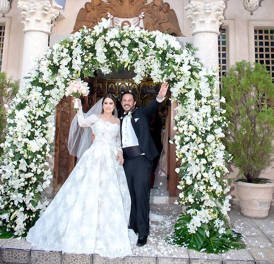 La boda religiosa de Francisco Mata y Fabiola Larach