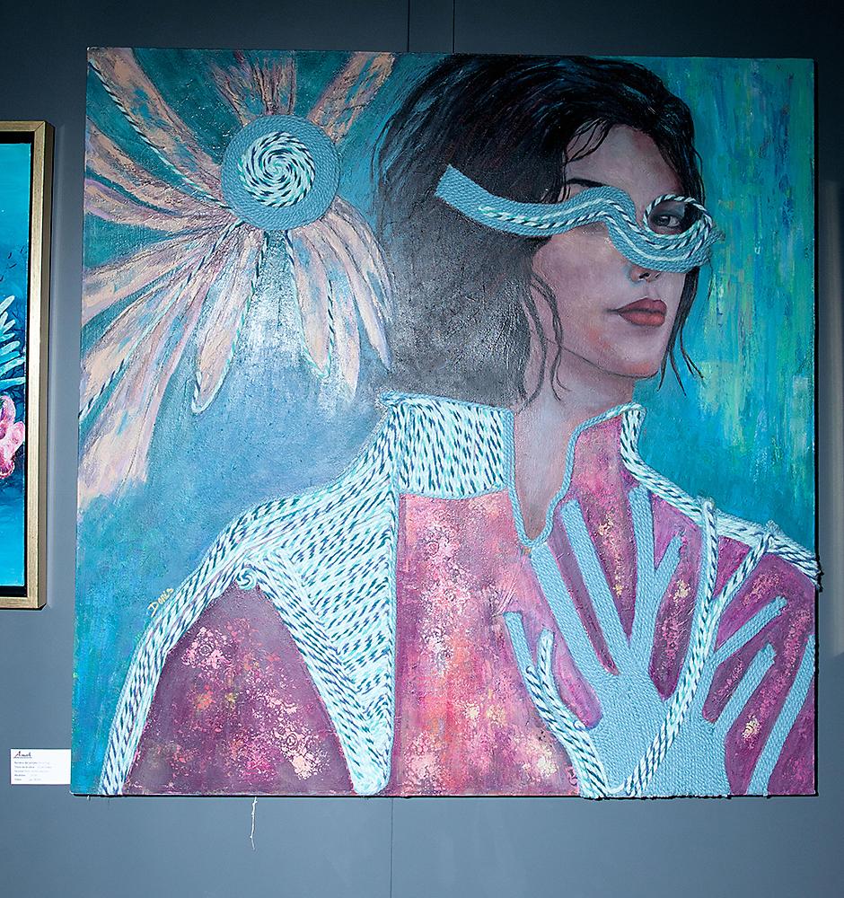  Cuadro de Doris Cruz. Banpais