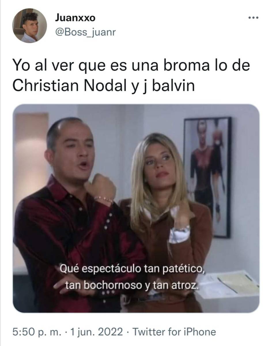 Los mejores memes de la polémica entre J Balvin y Christian Nodal