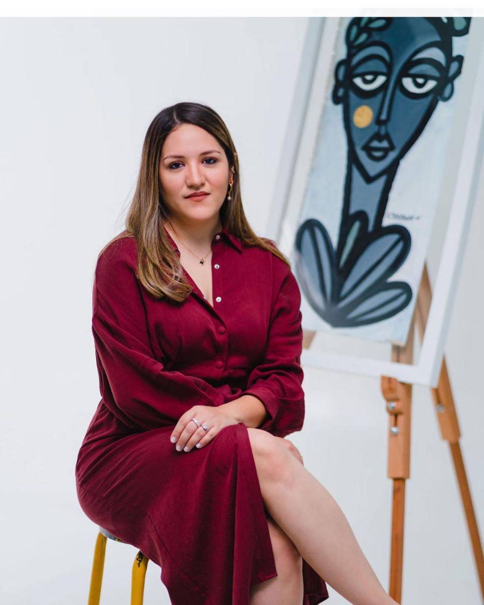 Andrea Guerrero, una empresaria amante del arte