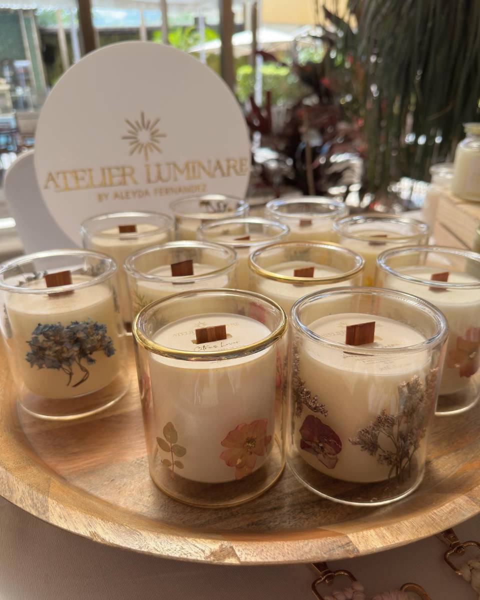 Así es la colección de velas de Atelier Luminare