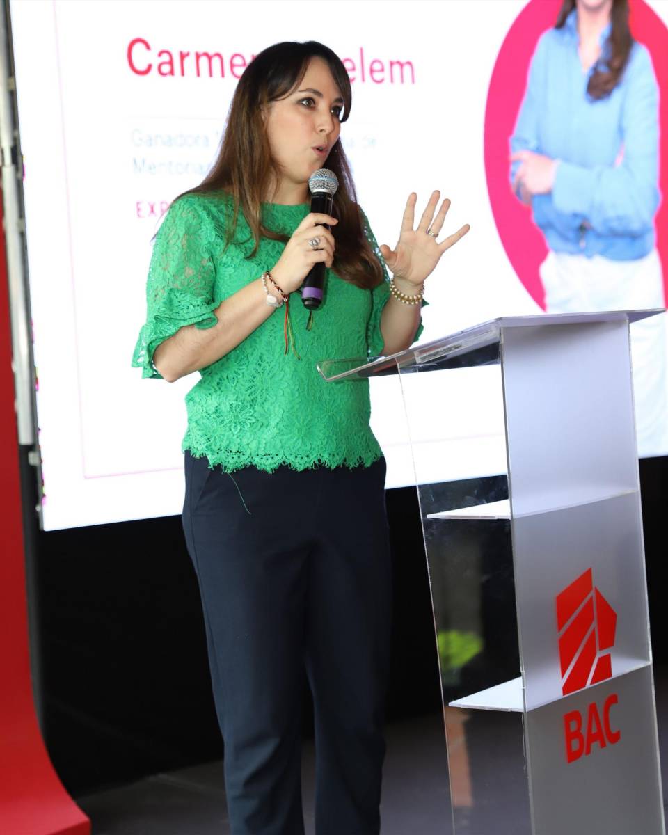 Carmen Miselem, Ganadora de la 5ta Edición de Mentorías Mujeres BAC