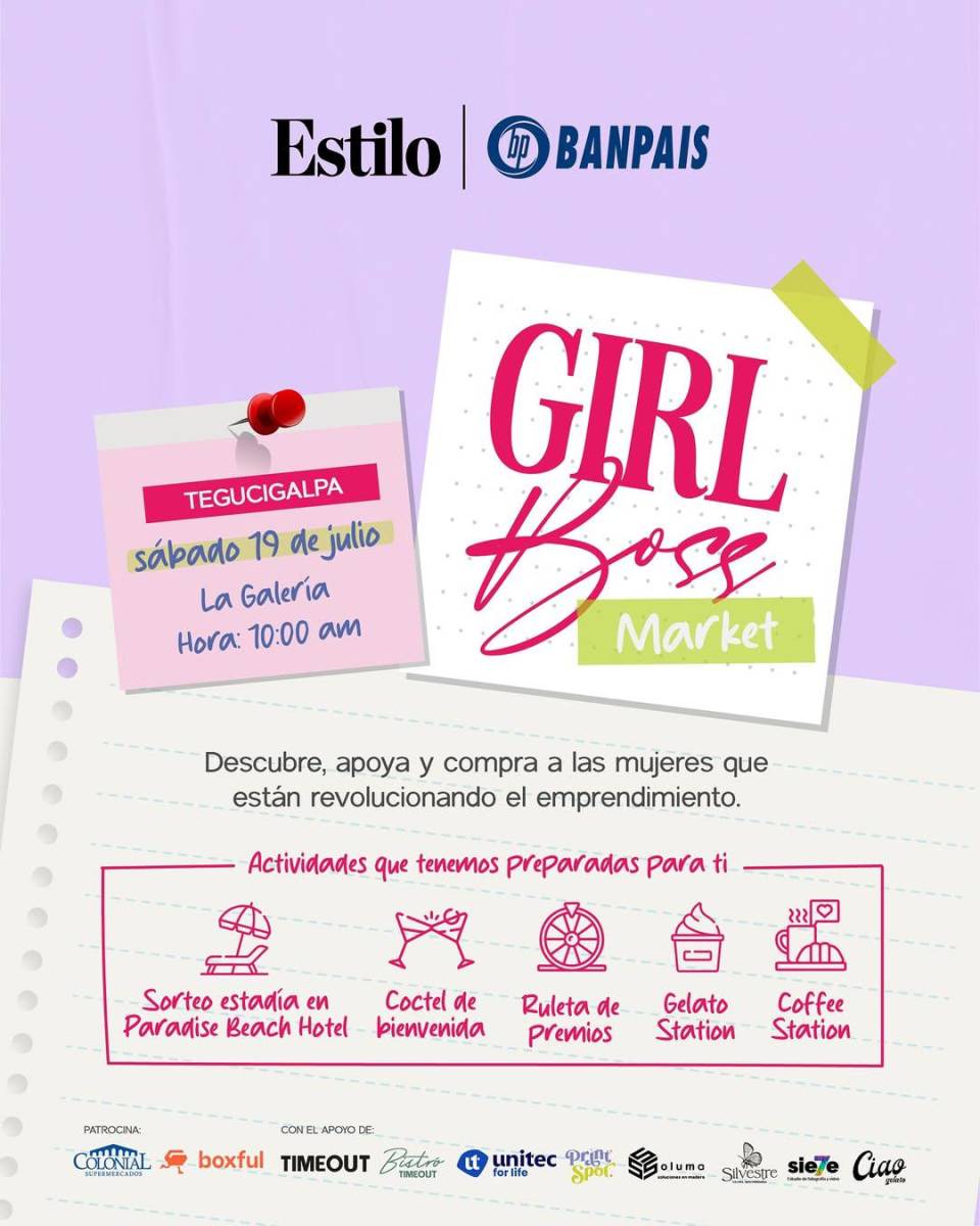 Acompáñanos a Girl Boss Market 2025 en Tegucigalpa