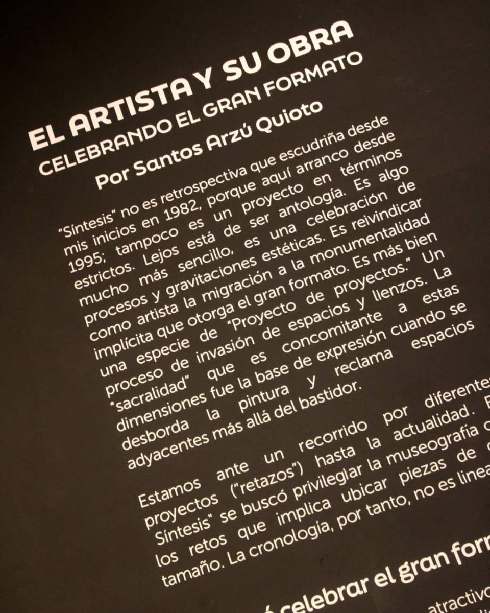 Banpaís presenta: “Síntesis: 30 Años de Gran Formato” de Santos Arzú Quioto