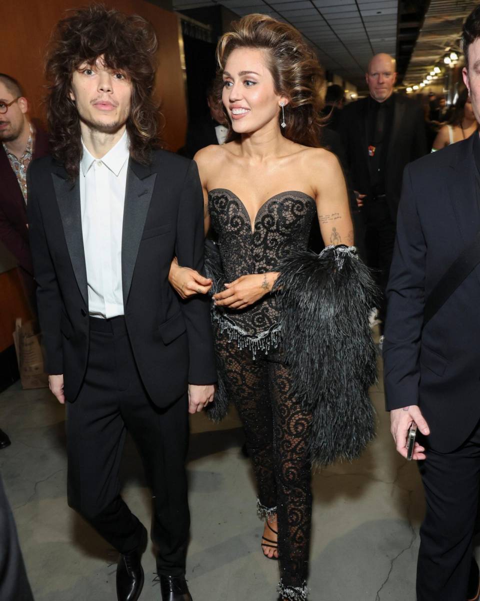 Maxx Morando y Miley Cyrus.